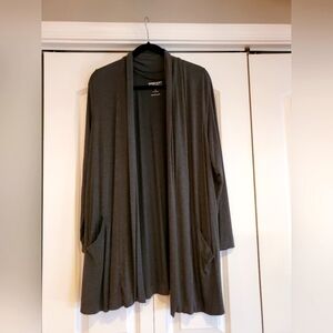 Torrid Size 1 Charcoal Cardigan